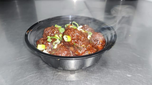 Veg Manchurian.