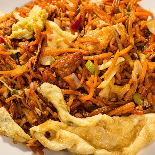 Triple schezwan chicken.