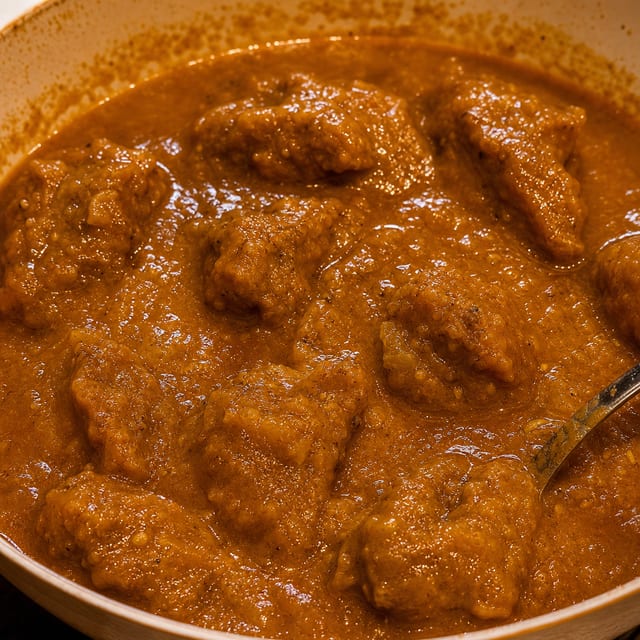 Andhra Chicken Curry.