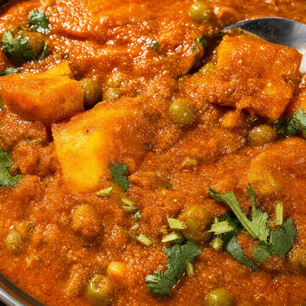 Paneer Matar Masala.