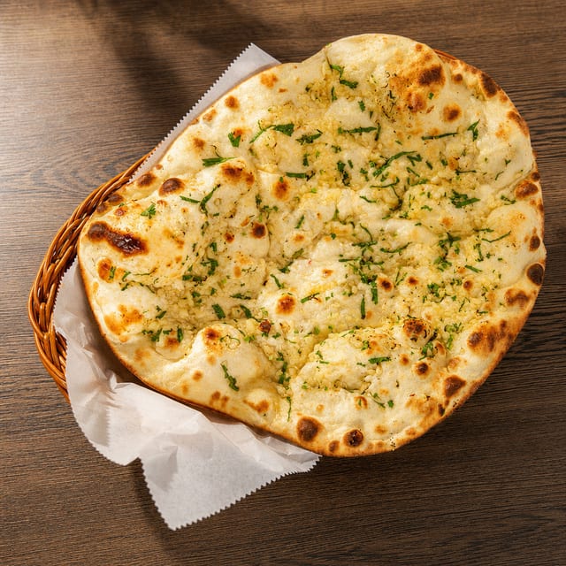 Garlic Cilantro Naan.