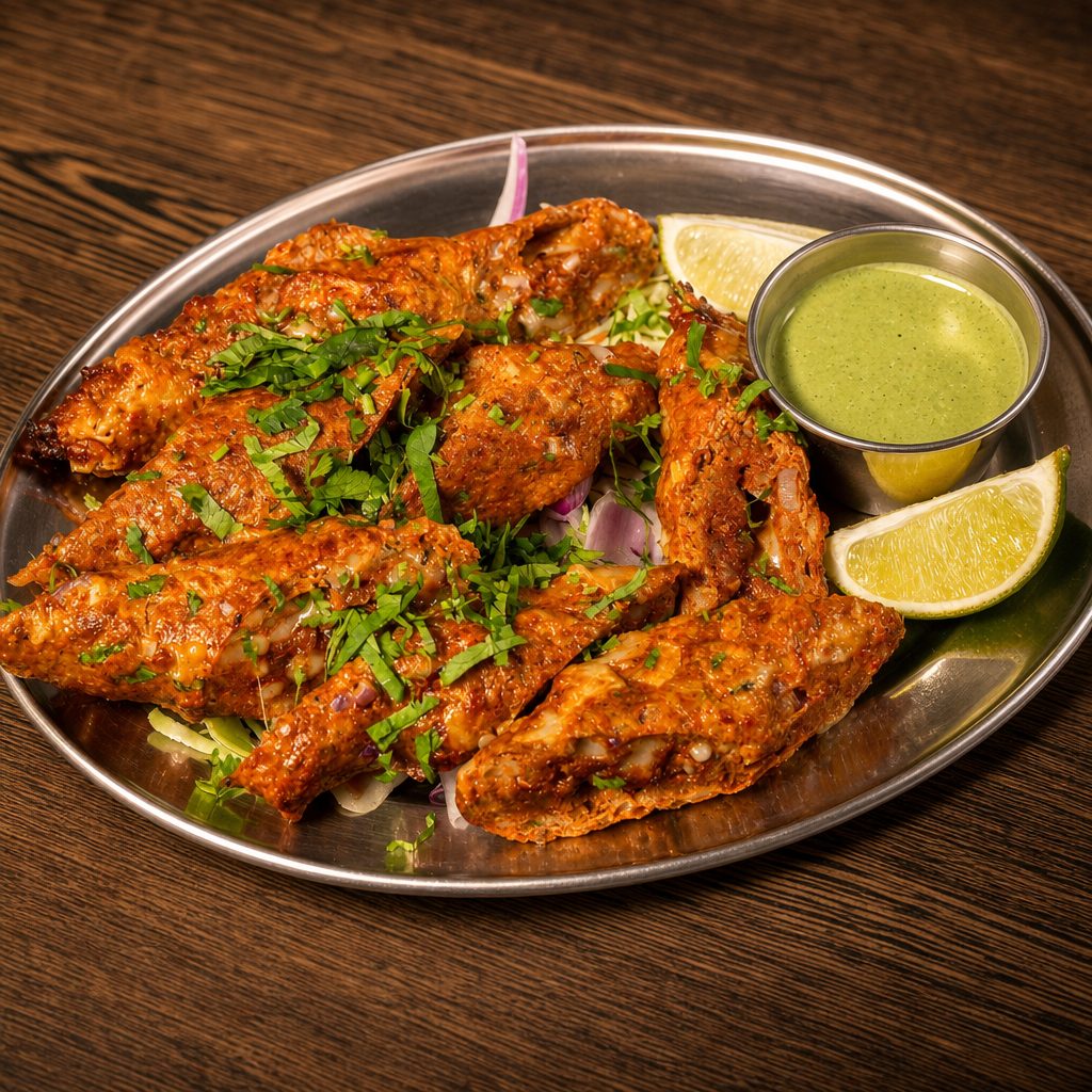 Chicken Seekh Kebab.