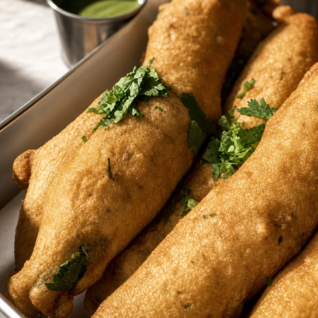 Mirchi Bhaji.