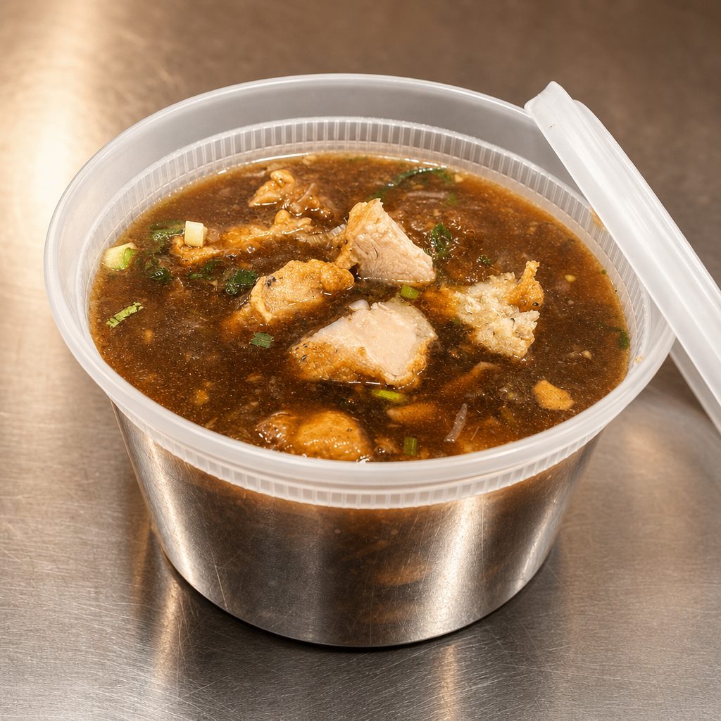 Chicken Manchow Soup.