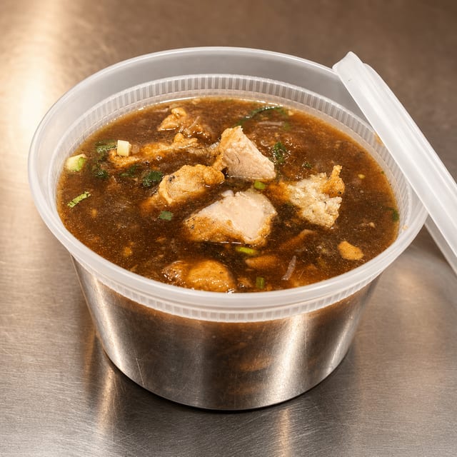 Chicken Manchow Soup.