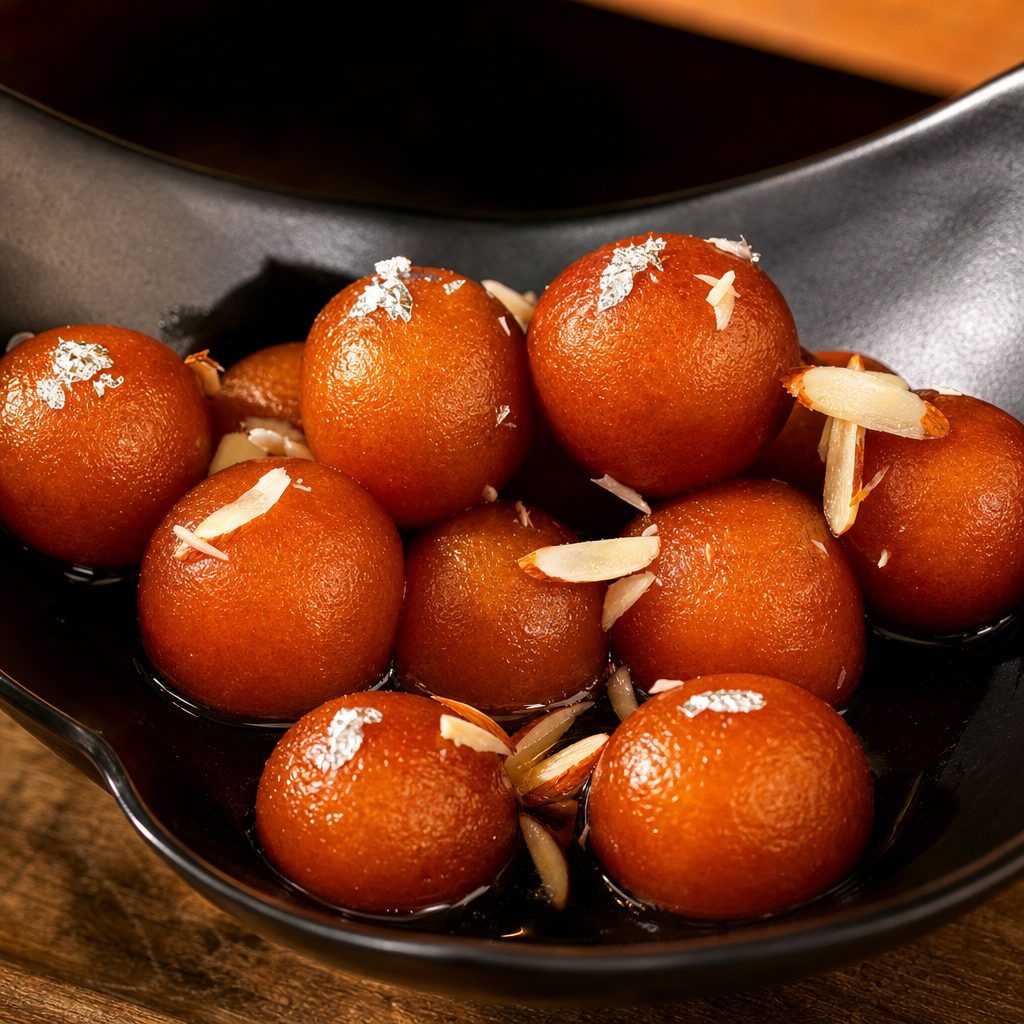 Gulab Jamun.