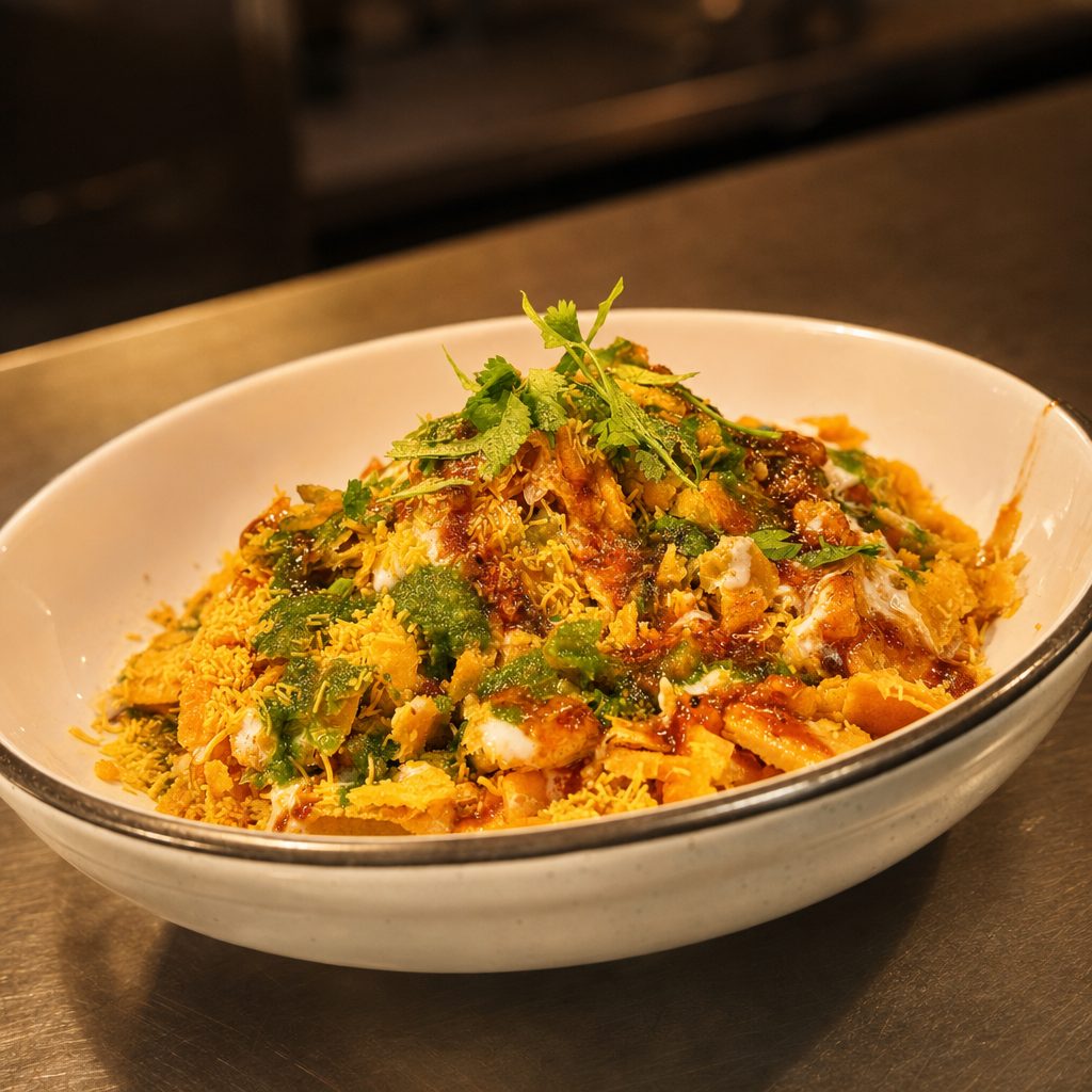 Samosa Chaat.
