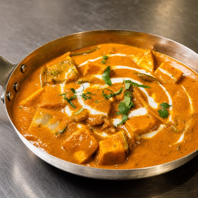 Paneer Tikka Masala.