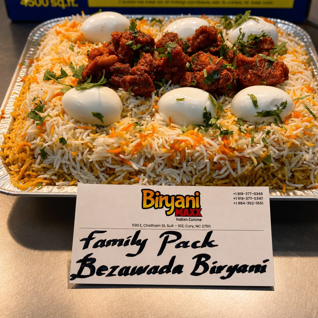 Bezawada (Boneless Special Chi. Biryani).