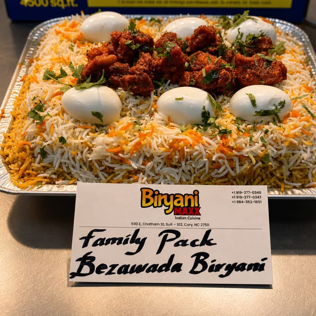 Bezawada (Boneless Special Chi. Biryani).